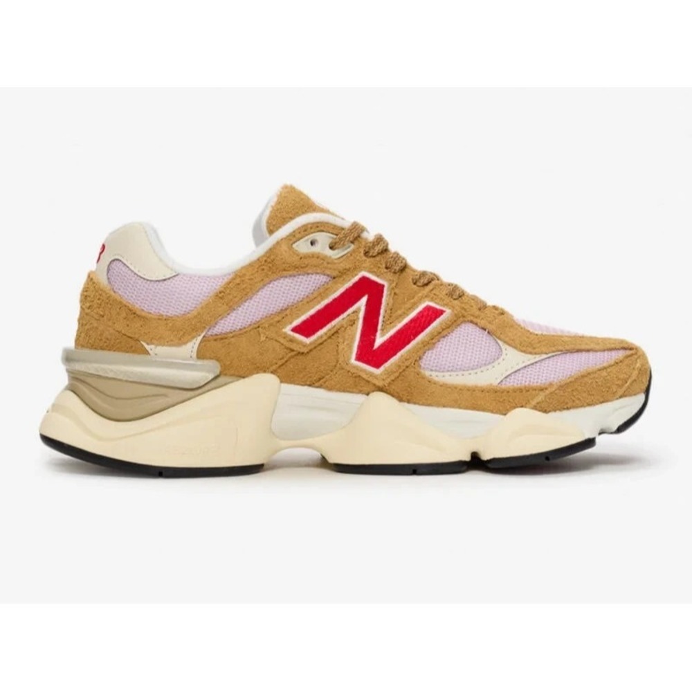 New Balance 9060 Womens Size 6 Beige Pink Running Shoes Sneakers NEW U9060GEA - Picture 3 of 9